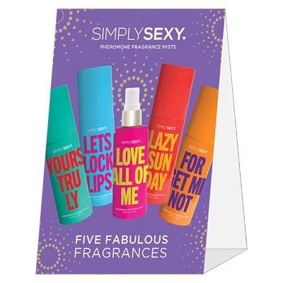 Simply Sexy Mists Shelf Talker